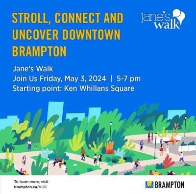 Stroll, Connect, and Uncover Downtown Brampton​